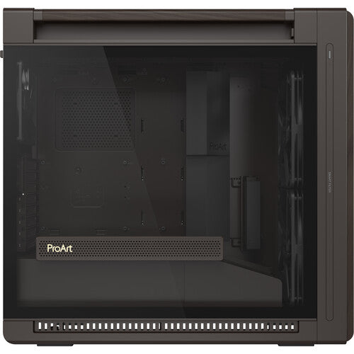 ASUS ProArt PA602 Wood Edition Caja Mid-Tower con Panel Templado y Soporte E-ATX