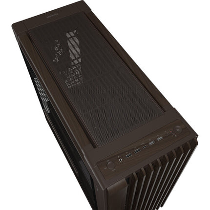 ASUS ProArt PA602 Wood Edition Caja Mid-Tower con Panel Templado y Soporte E-ATX