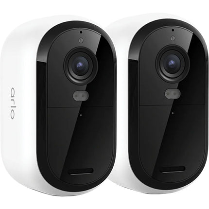arlo Essential Cámara de Seguridad Exterior 2K 130° Visión Nocturna Batería Recargable 2-Pack