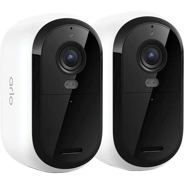 arlo Essential Cámara de Seguridad Exterior 2K 130° Visión Nocturna Batería Recargable 2-Pack