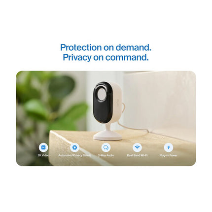 arlo Essential 2K Cámara Interior con Visión Nocturna 2304x1296 2 Pack