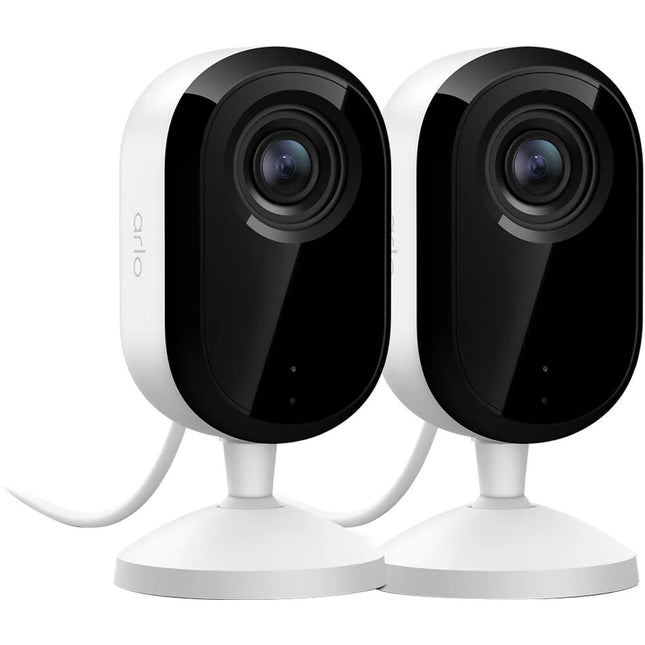arlo Essential 2K Cámara Interior con Visión Nocturna 2304x1296 2 Pack
