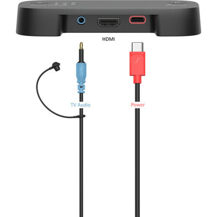 Sennheiser BTA1 Transmisor de TV con Auracast Alcance 50m Sonido Surround Optical HDMI USB-C