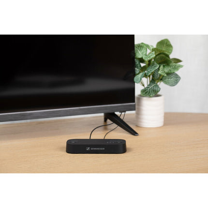 Sennheiser BTA1 Transmisor de TV con Auracast Alcance 50m Sonido Surround Optical HDMI USB-C