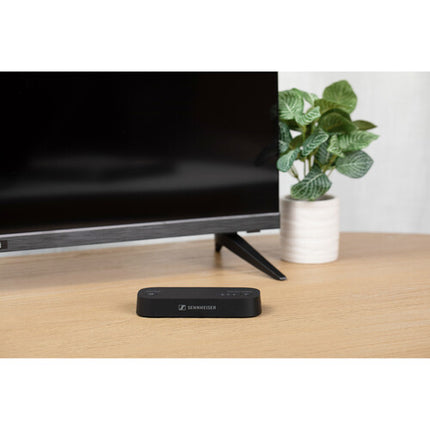 Sennheiser BTA1 Transmisor de TV con Auracast Alcance 50m Sonido Surround Optical HDMI USB-C