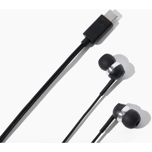 Sennheiser CX 80U Auriculares In-Ear Cableados con USB-C y 3 Juegos de Almohadillas