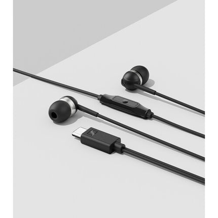 Sennheiser CX 80U Auriculares In-Ear Cableados con USB-C y 3 Juegos de Almohadillas