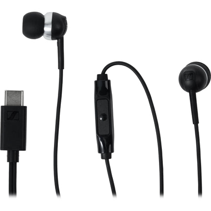 Sennheiser CX 80U Auriculares In-Ear Cableados con USB-C y 3 Juegos de Almohadillas