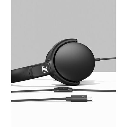 Sennheiser HD 400U Auriculares Over-Ear USB-C Diseño Cerrado 18 Hz-20 kHz