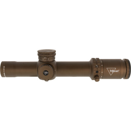 Trijicon 1-8x28 Credo Mira Telémetro Iluminado 5 Niveles 34mm Coyote Brown