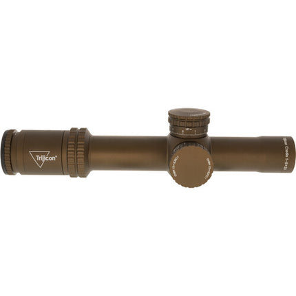 Trijicon 1-8x28 Credo Mira Telémetro Iluminado 5 Niveles 34mm Coyote Brown