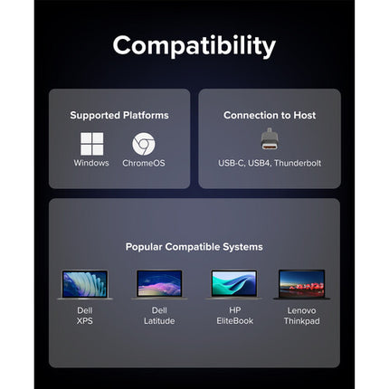 Adaptador USB-C a Triple HDMI Plugable 8K 60Hz 4K 144Hz para pantallas