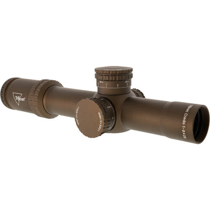 Trijicon 1-8x28 Credo Visor Riflescope MRAD Iluminado 34mm Coyote Brown