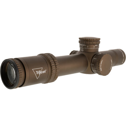Trijicon 1-8x28 Credo Visor Riflescope MRAD Iluminado 34mm Coyote Brown