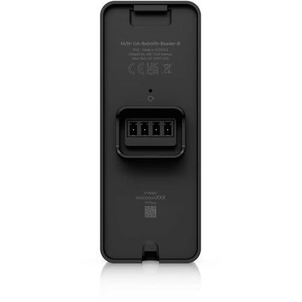 Ubiquiti UniFi Access Retrofit Reader Negro Lector NFC Alcance 1.18 Pulg IP55