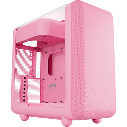 HYTE X50 Caja Mid-Tower Strawberry Milk Soporta ATX E-ATX ITX USB-C