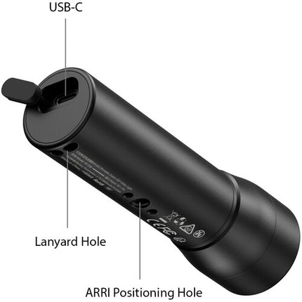 SmallRig RF 05B Luz LED portátil para video con zoom ángulo 17-65° CRI 96