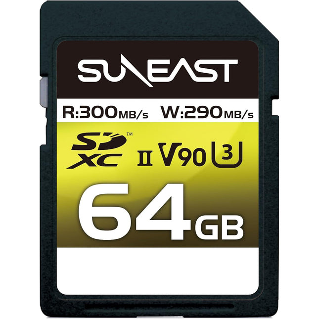 SUNEAST Ultimate Pro Tarjeta de Memoria SDXC 64GB UHS-II 300MB/s
