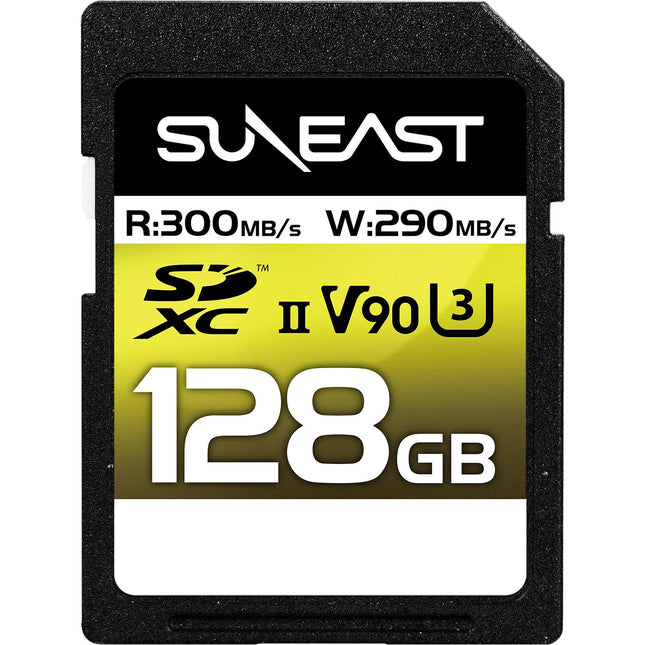 SUNEAST 128GB Ultimate Pro Tarjeta SDXC UHS-II Velocidad 300 MB/s Clase 10