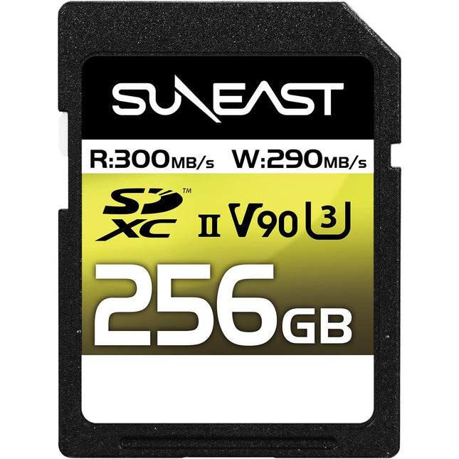SUNEAST 256GB Ultimate Pro Tarjeta de Memoria SDXC UHS-II 300 MB/s 290 MB/s