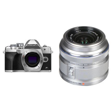 Olympus OM-D E-M10 Mark IV Cámara sin Espejo 20.3MP Vídeo 4K 14-42mm Kit Plata