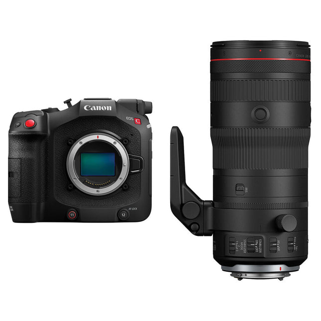 Canon EOS C80 Cámara de Cine Full-Frame 6K con Zoom 24-105mm f/2.8