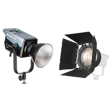Nanlite FC500B Foco LED bicolor con lente Fresnel 65640 Lux 2700-6500K