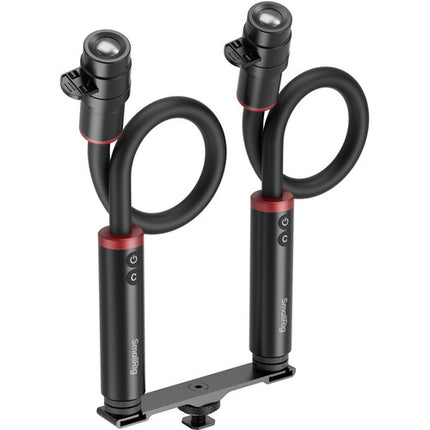 SmallRig RM 03 Luz LED para Fotografía Macro Kit 2 Luces 140 Minutos IP54
