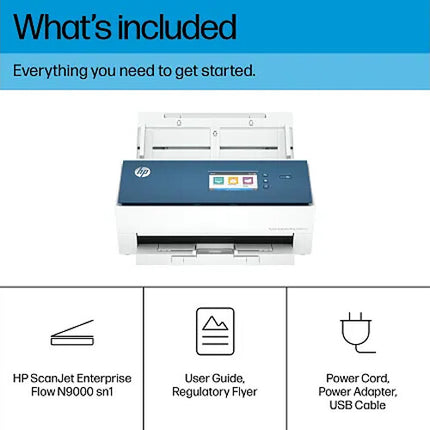 HP ScanJet Enterprise Flow 9000 s1 Escáner con Alimentador Automático 100 Hojas 600x600 dpi