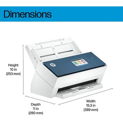 HP ScanJet Enterprise Flow 9000 s1 Escáner con Alimentador Automático 100 Hojas 600x600 dpi