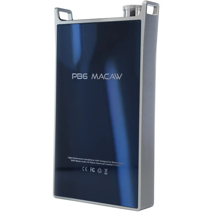 iBasso PB6 Macaw Amplificador Portátil de Auriculares con Tubos 2300mW 8.4V