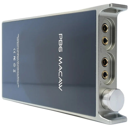 iBasso PB6 Macaw Amplificador Portátil de Auriculares con Tubos 2300mW 8.4V