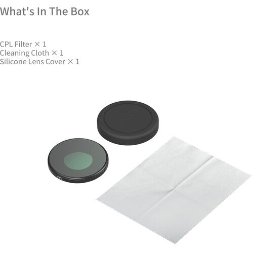 SmallRig Filtro Polarizador Circular para DJI Osmo Action 6 Vidrio Alta Alumina Duradero