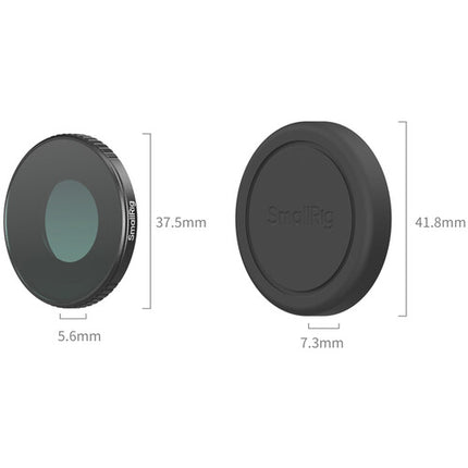 SmallRig Filtro Polarizador Circular para DJI Osmo Action 6 Vidrio Alta Alumina Duradero
