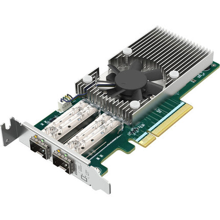 QNAP QXG-25G2SF-BCM Adaptador de red 2 puertos 25G SFP28 PCIe 4.0 x8