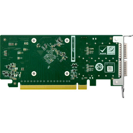 QNAP QXG-100G2SF-BCM Tarjeta Adaptadora de Red 2 Puertos 100G QSFP28 PCIe 4.0 x16