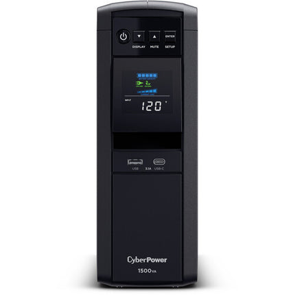 CyberPower CP1500PFCLCDTAA SAI 1500 VA 1000W 12 Salidas LCD