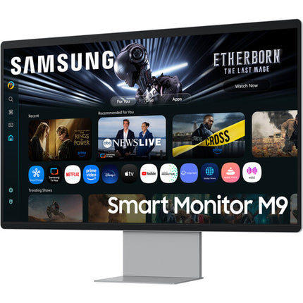 Samsung Dual 32" M9 M90SF Monitor 4K UHD 165 Hz Kit con Webcam
