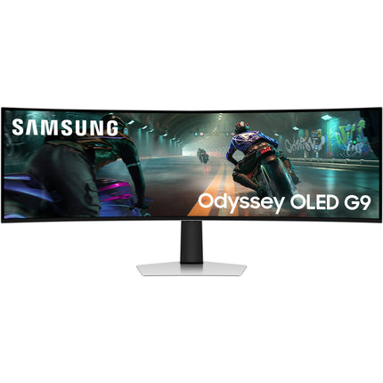 Samsung Dual 49 pulgadas Odyssey QD-OLED Monitor Curvo Ultrapanorámico 1440p 144 Hz HDR10+