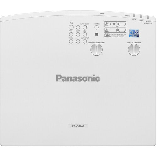 Panasonic PT-VMZ62 Proyector Láser 3LCD 6500 Lúmenes WUXGA 1920x1200 Blanco