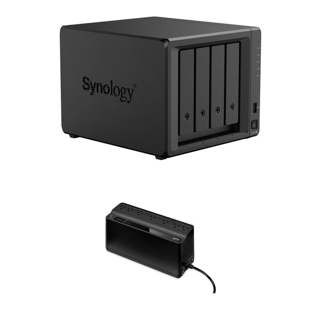 Synology DS925+ NAS 4 Bahías 4GB RAM Ryzen 2.2 GHz con BE600M1 UPS