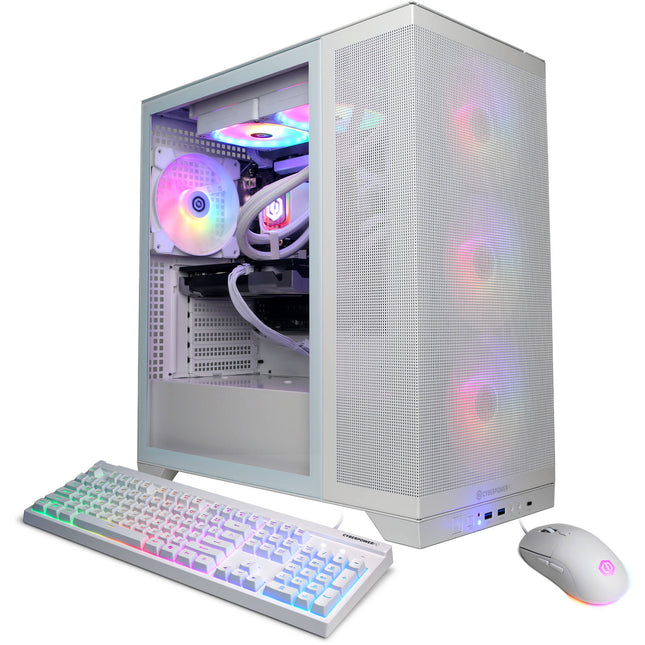 CyberPowerPC Gamer Supreme PC de Escritorio 32GB DDR5 2TB SSD RTX 5060 Ti con Teclado y Ratón RGB
