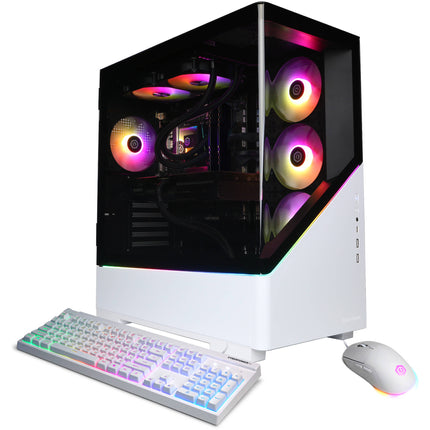 CyberPowerPC Gamer Supreme PC de Escritorio 24 Núcleos 32GB RAM 2TB SSD RTX 5070 RGB Teclado y Ratón