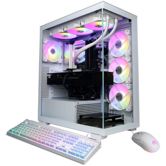 CyberPowerPC Gamer Supreme PC Sobremesa 3.7 GHz 32GB DDR5 2TB SSD RTX 5080 RGB Teclado y Ratón