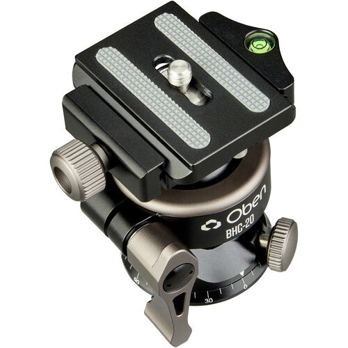 Oben BHC-20 Cabezal esférico de doble movimiento capacidad 20 lb con placa QR
