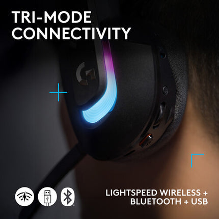 Logitech G G522 Auriculares Gaming Inalámbricos Bluetooth 90 Horas Batería