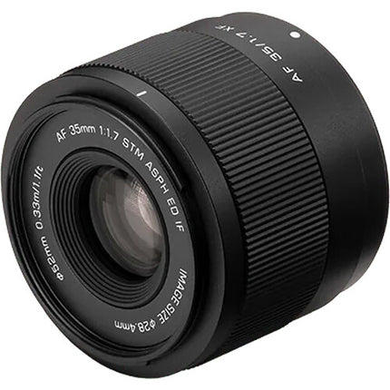 Viltrox AF 35mm f/1.7 XF objetivo para Fujifilm X apertura f/1.7 y foco mínimo 1.1' plateado