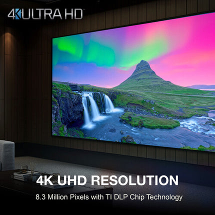 Optoma Technology UHZ36 Proyector Láser DLP UHD 4K 3500 Lúmenes 300 Pulgadas