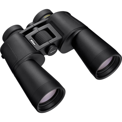 Nikon 16x50 Prismáticos con ópticas multicapa y enfoque central amplio