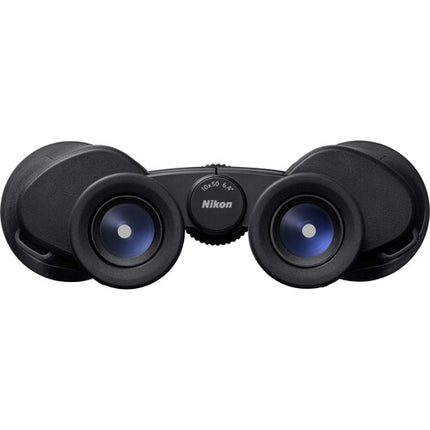 Nikon 10x50 Prismáticos con Óptica Multicapa y Enfoque Central Grande